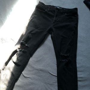 Hollister Black Skinny Jeans 32x30